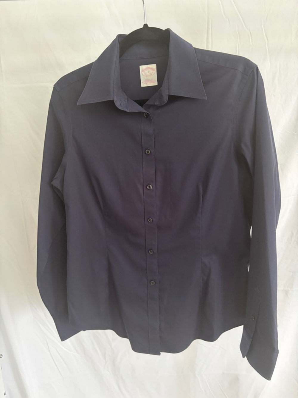 Brooks Brothers Navy Button-Down Dress Shirt